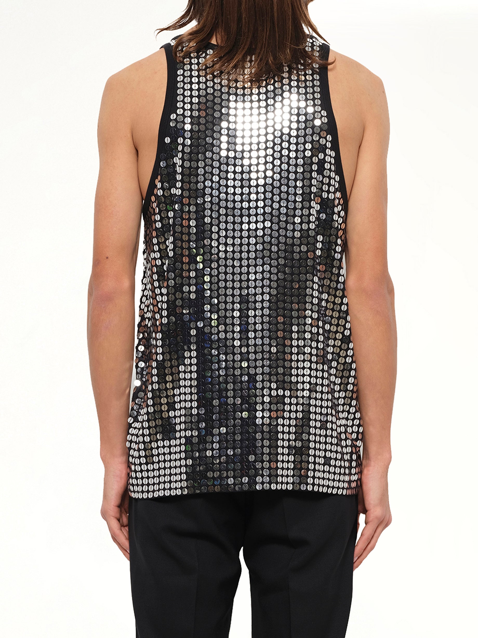 Podium Tank Top in Black
