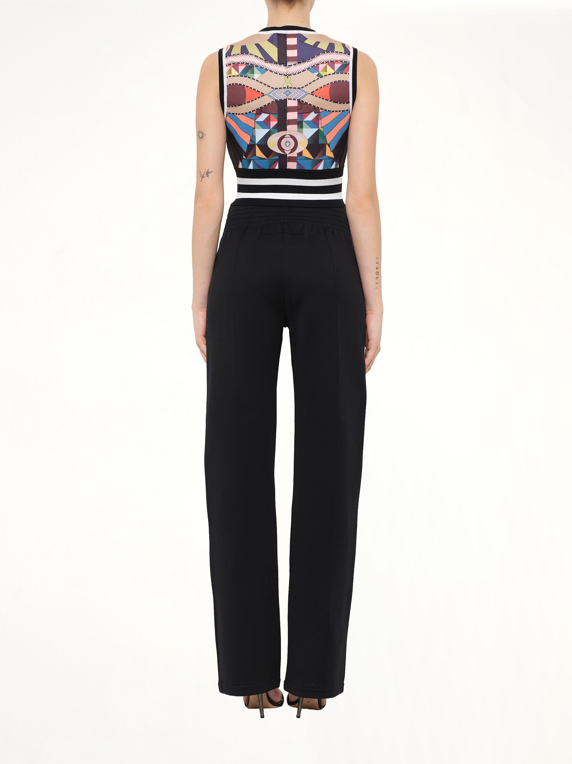 Sleeveless Top in Multicolor