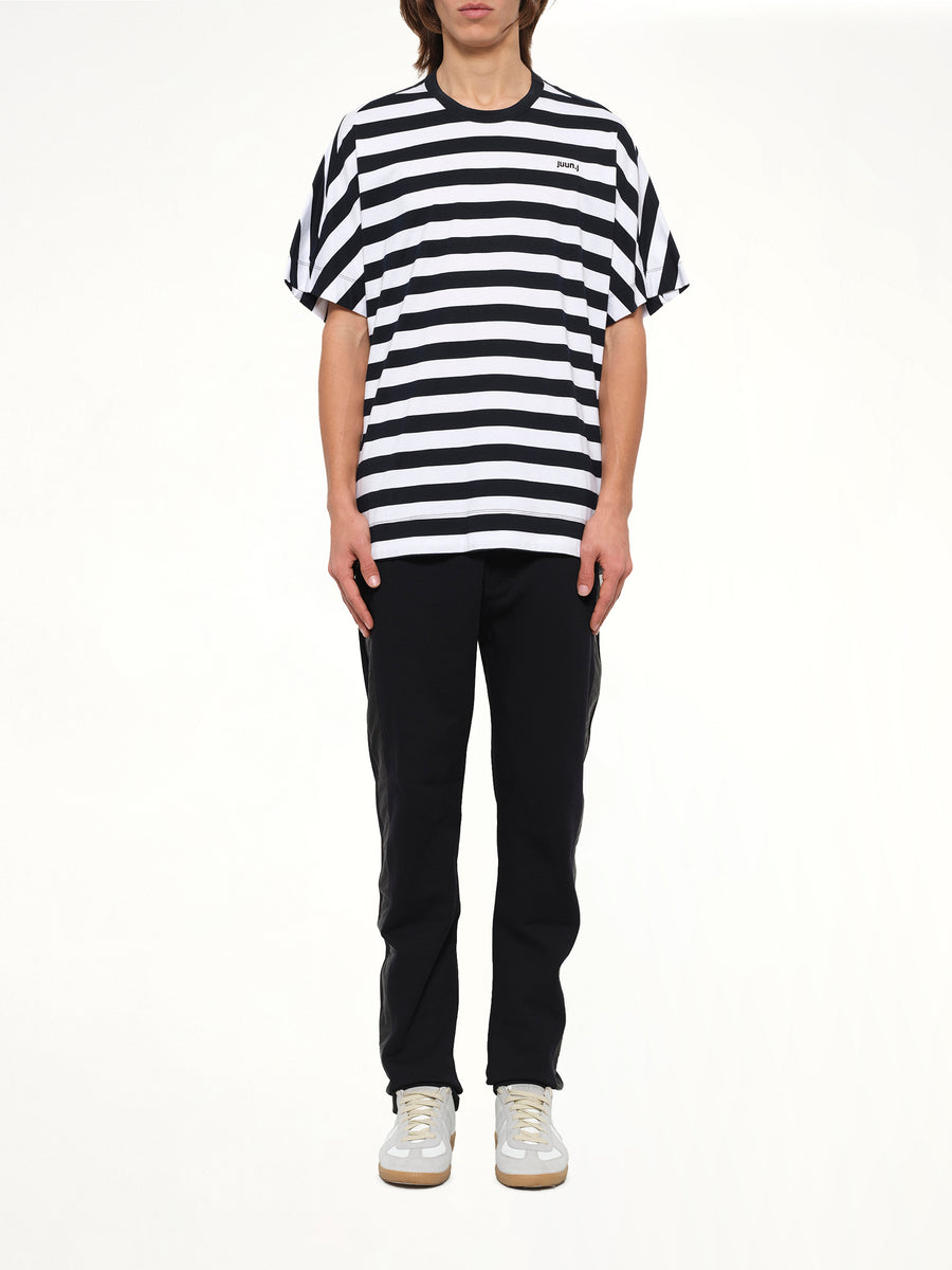 Striped Top in Black
