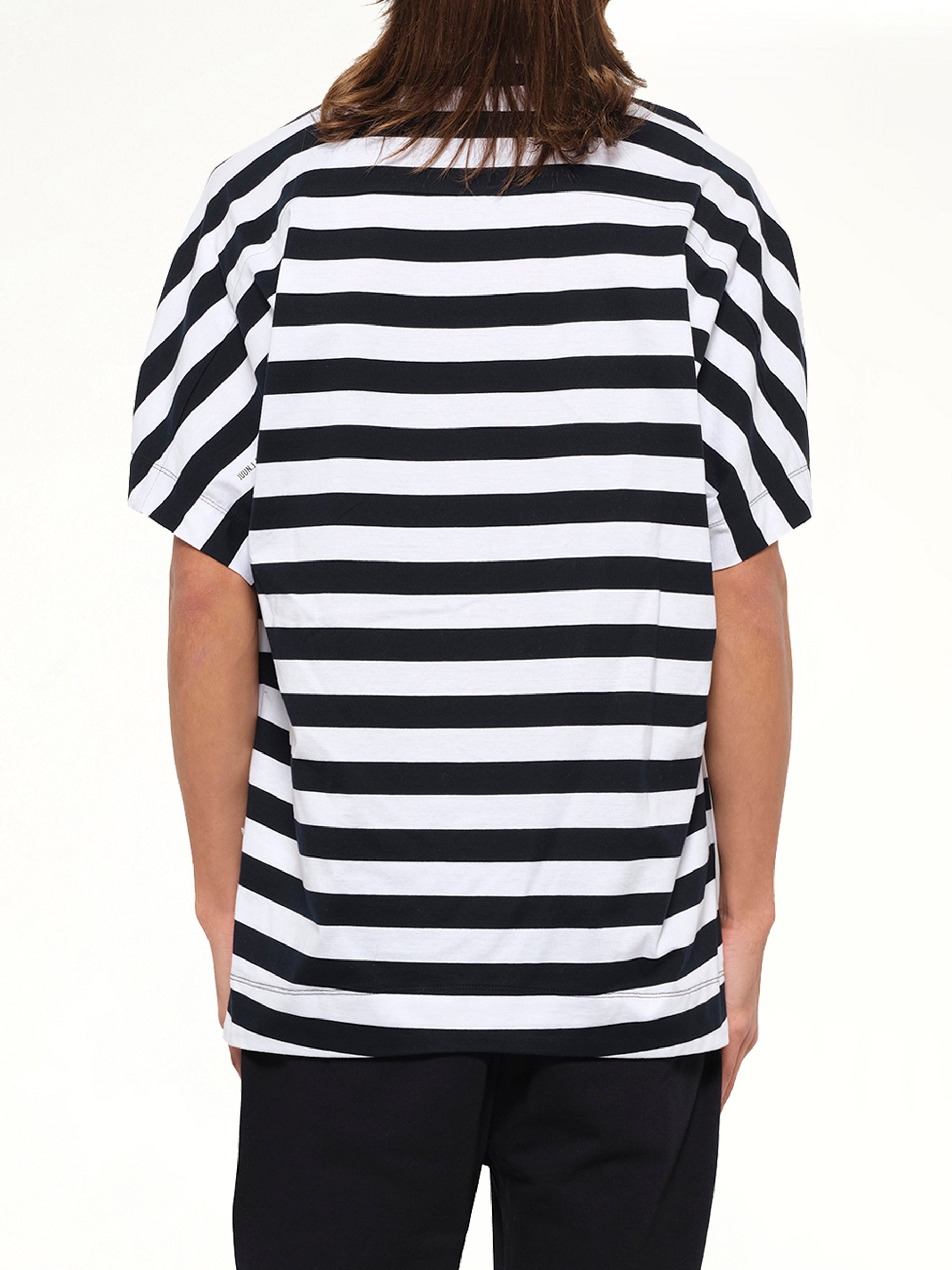 Striped Top in Black