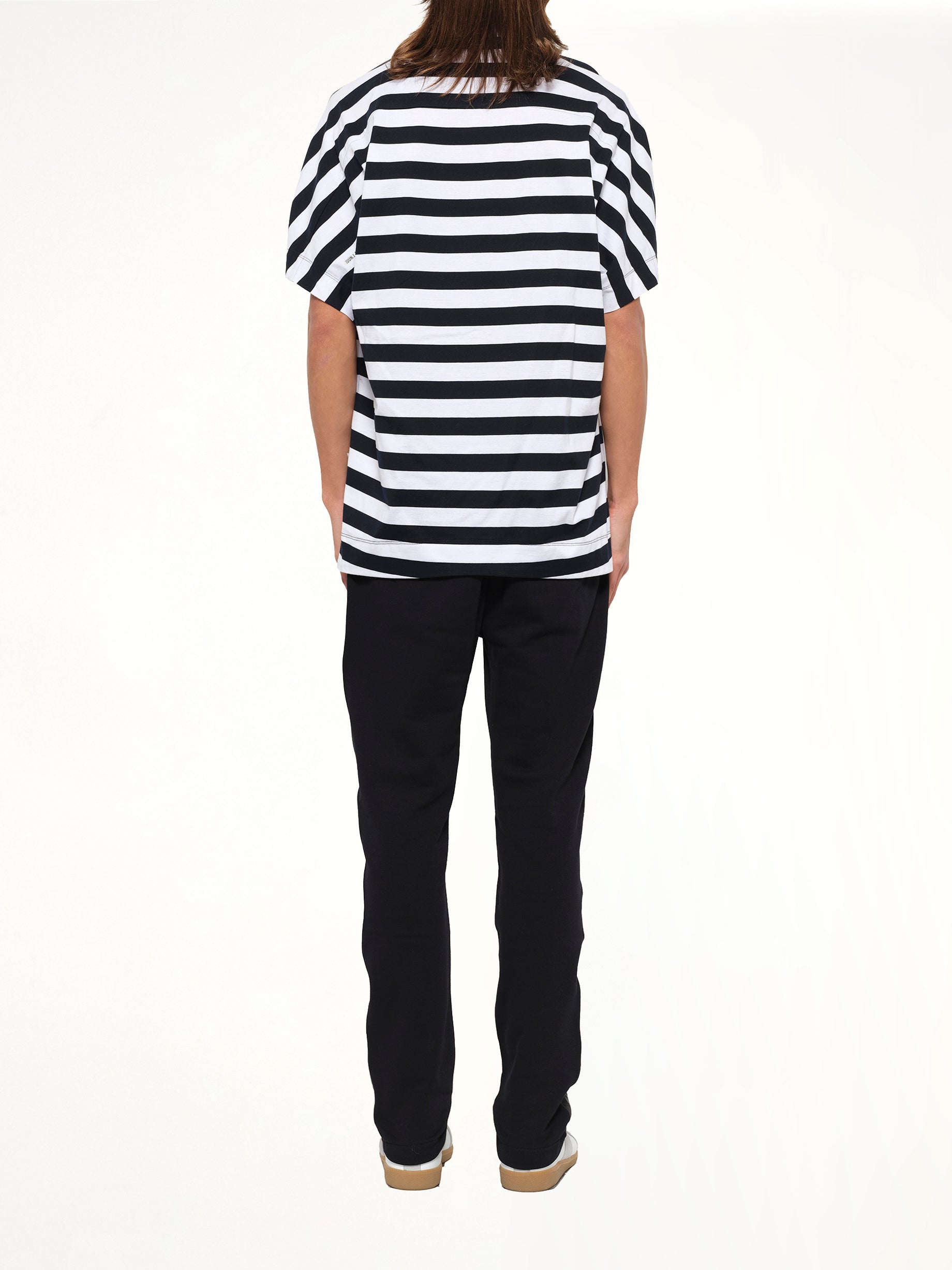 Striped Top in Black