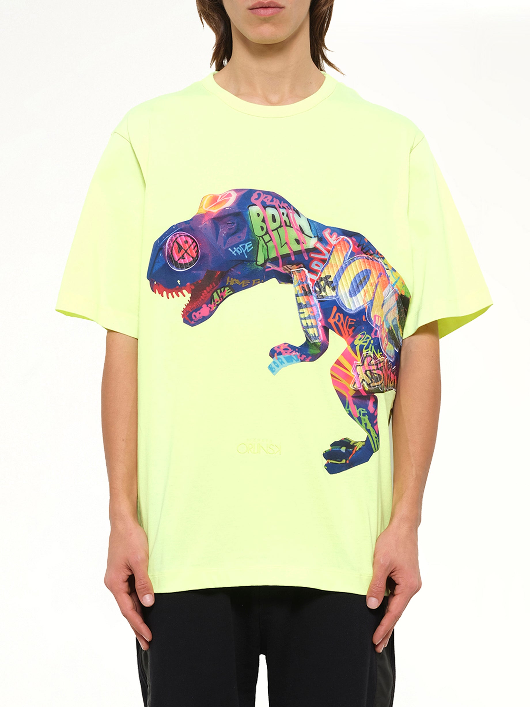 T-Rex T-Shirt in Lemon