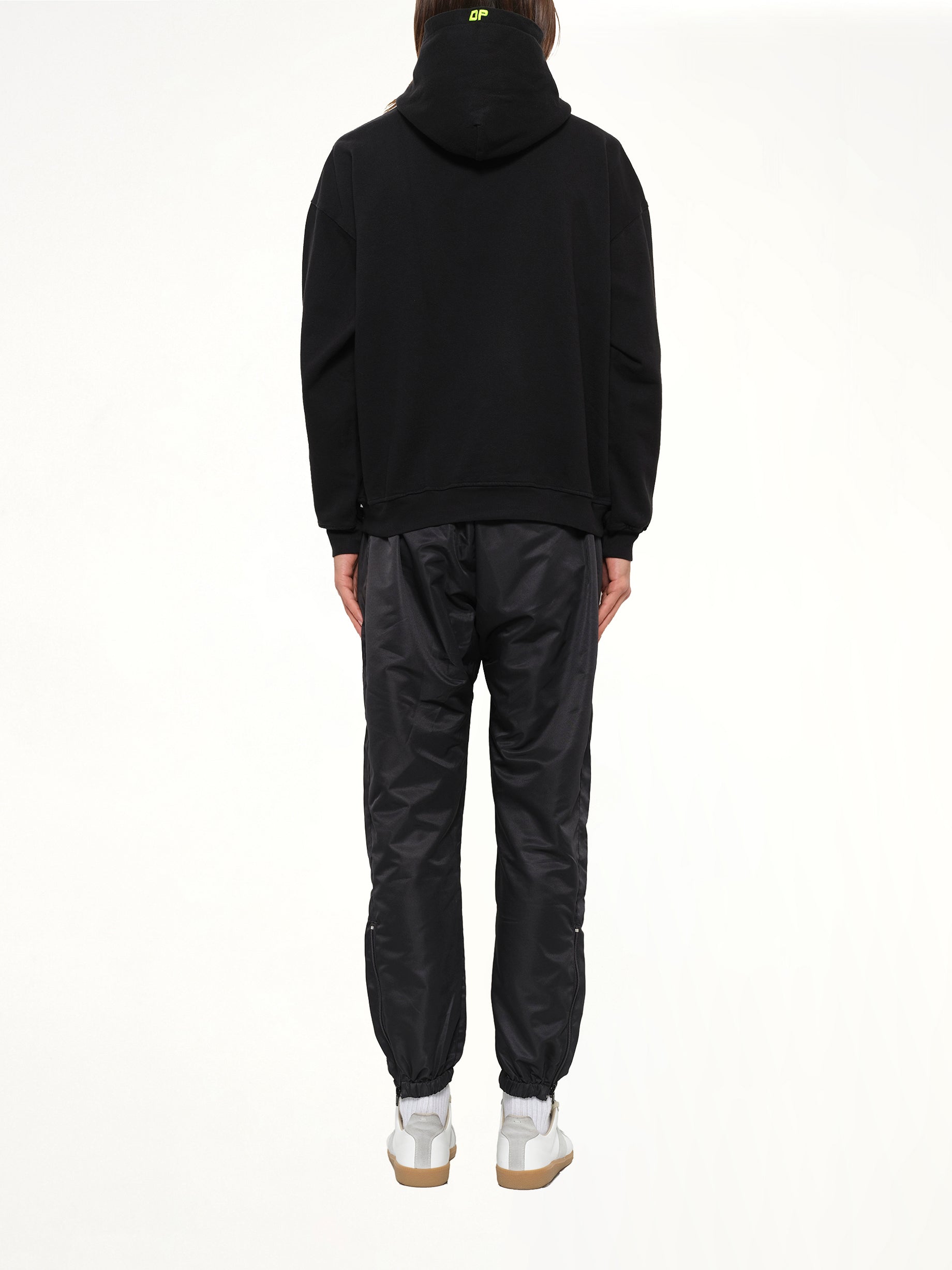 Vertical Logo Hoodie in Sea