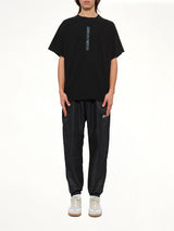 Vertical Logo T-Shirt in Black/Sea