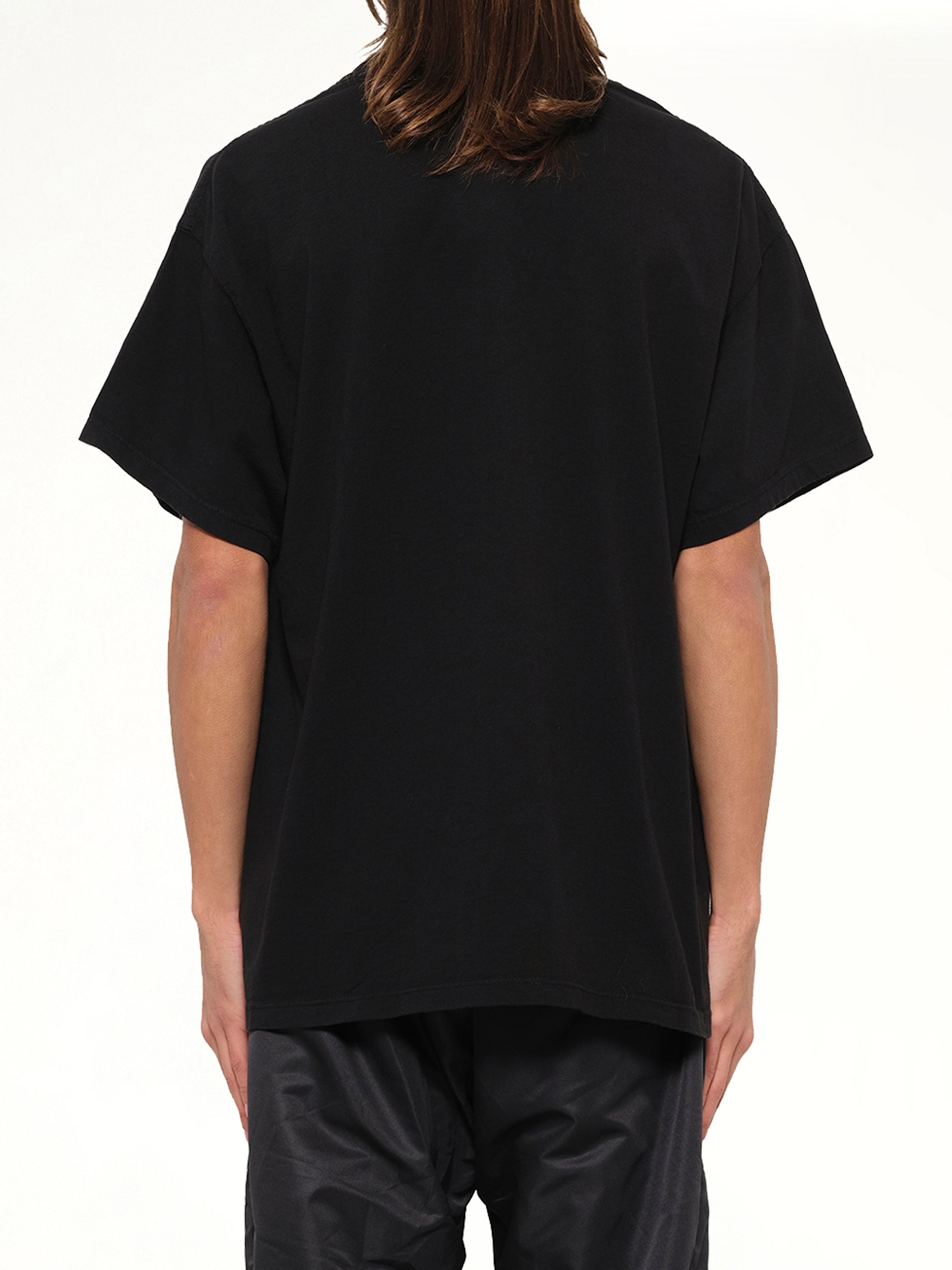 Vertical Logo T-Shirt in Black/Sea