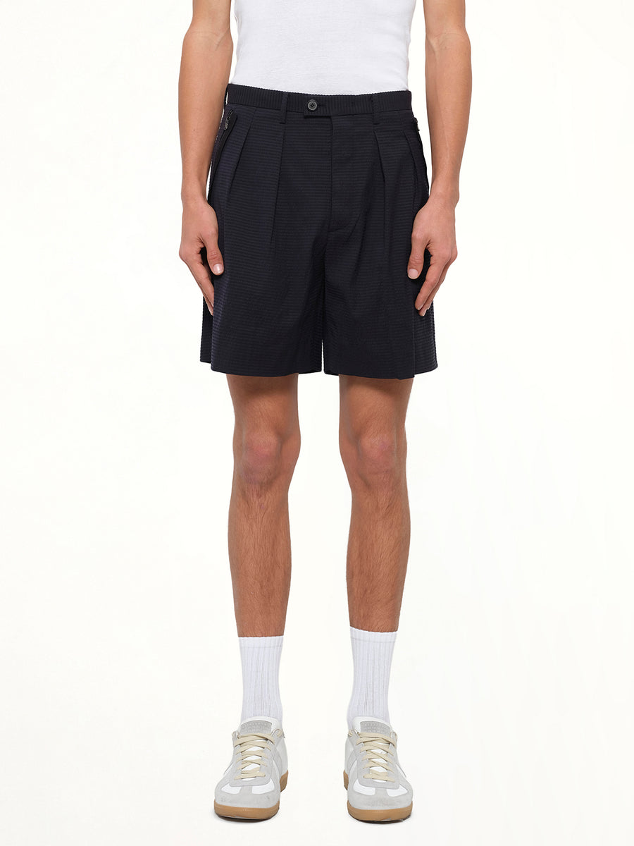 Wooyoungmi Woven Pants in Navy