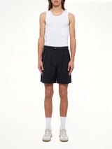 Wooyoungmi Woven Pants in Navy