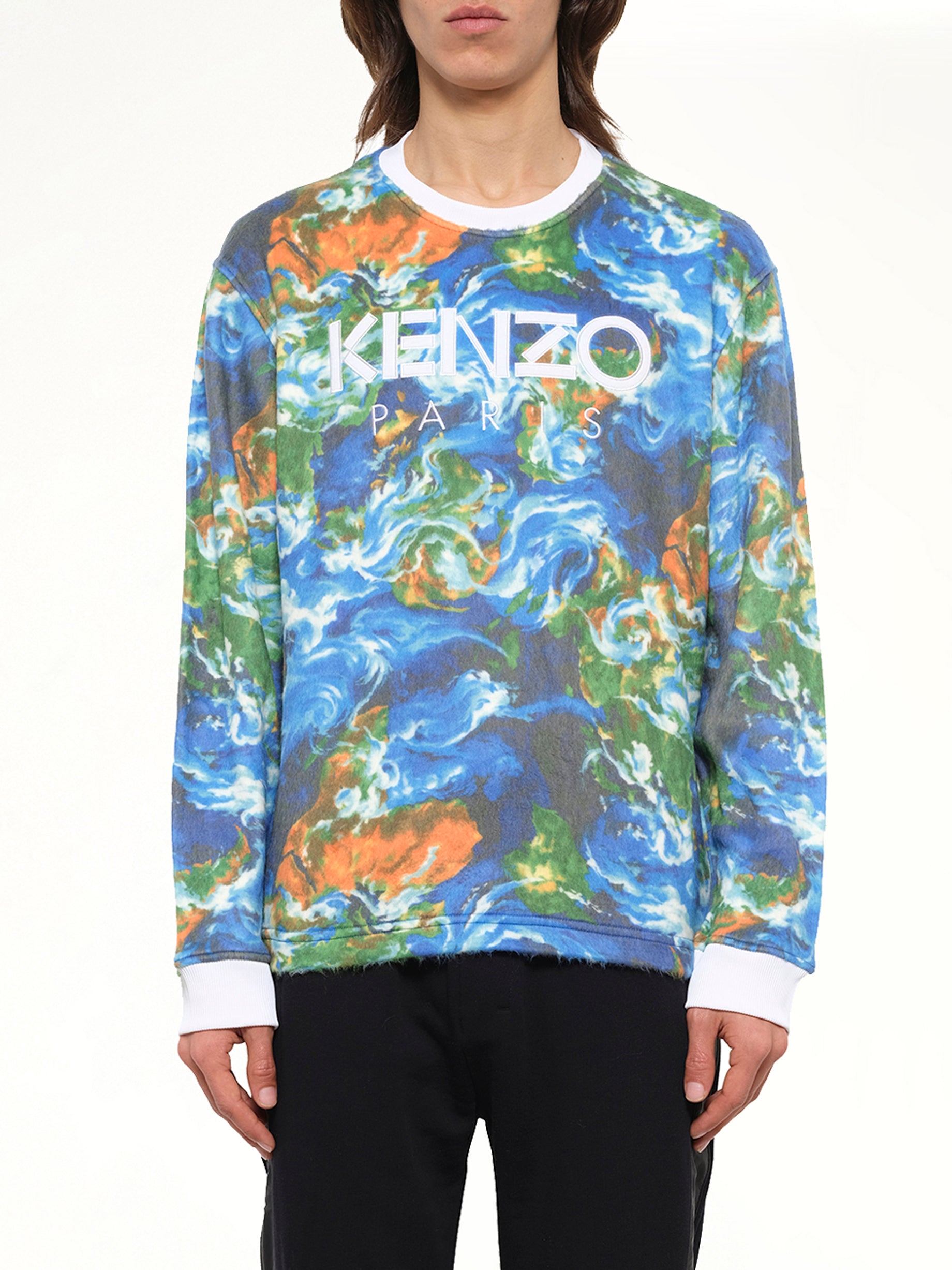 World Fleec Sweatshirt in Cobalt