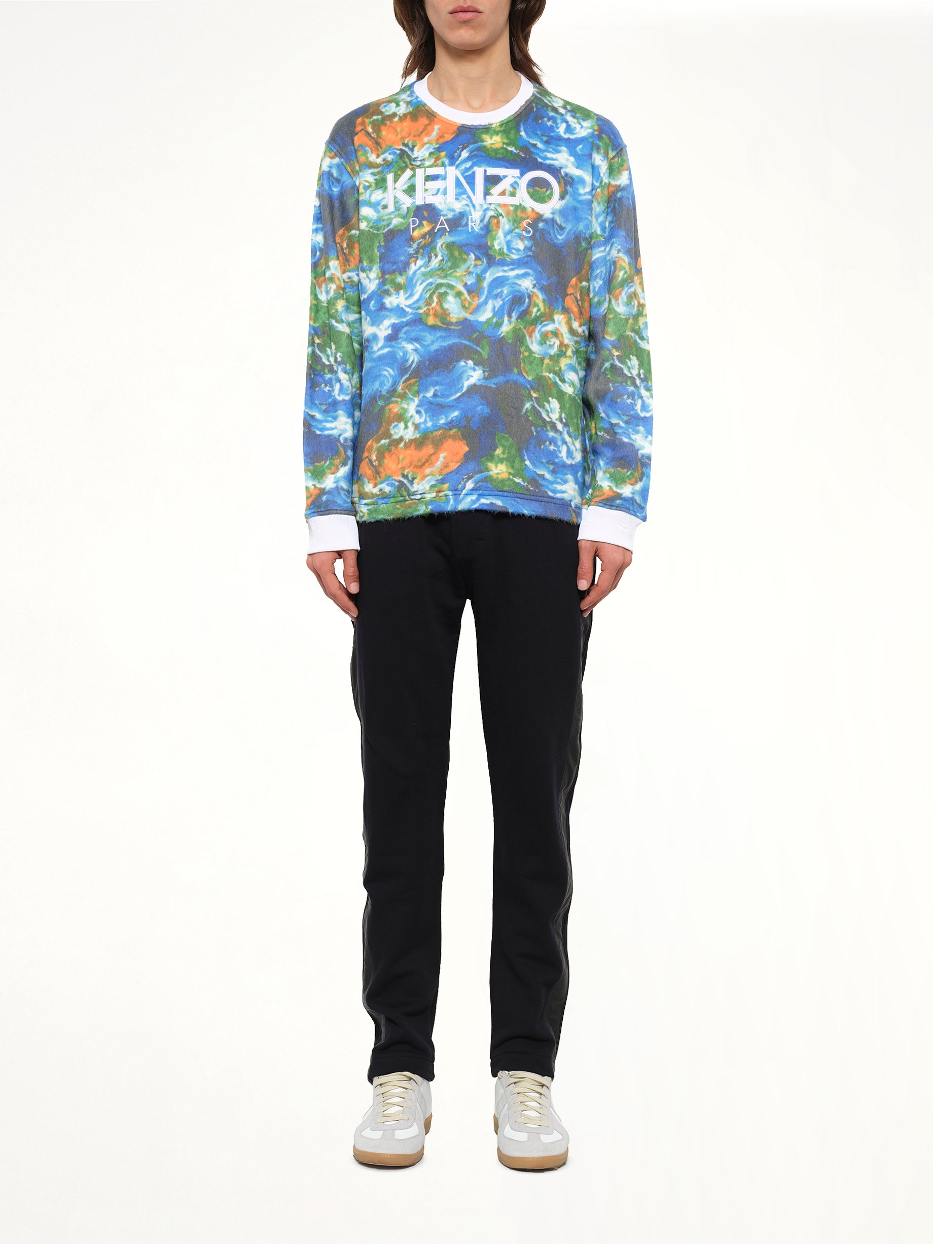 World Fleec Sweatshirt in Cobalt