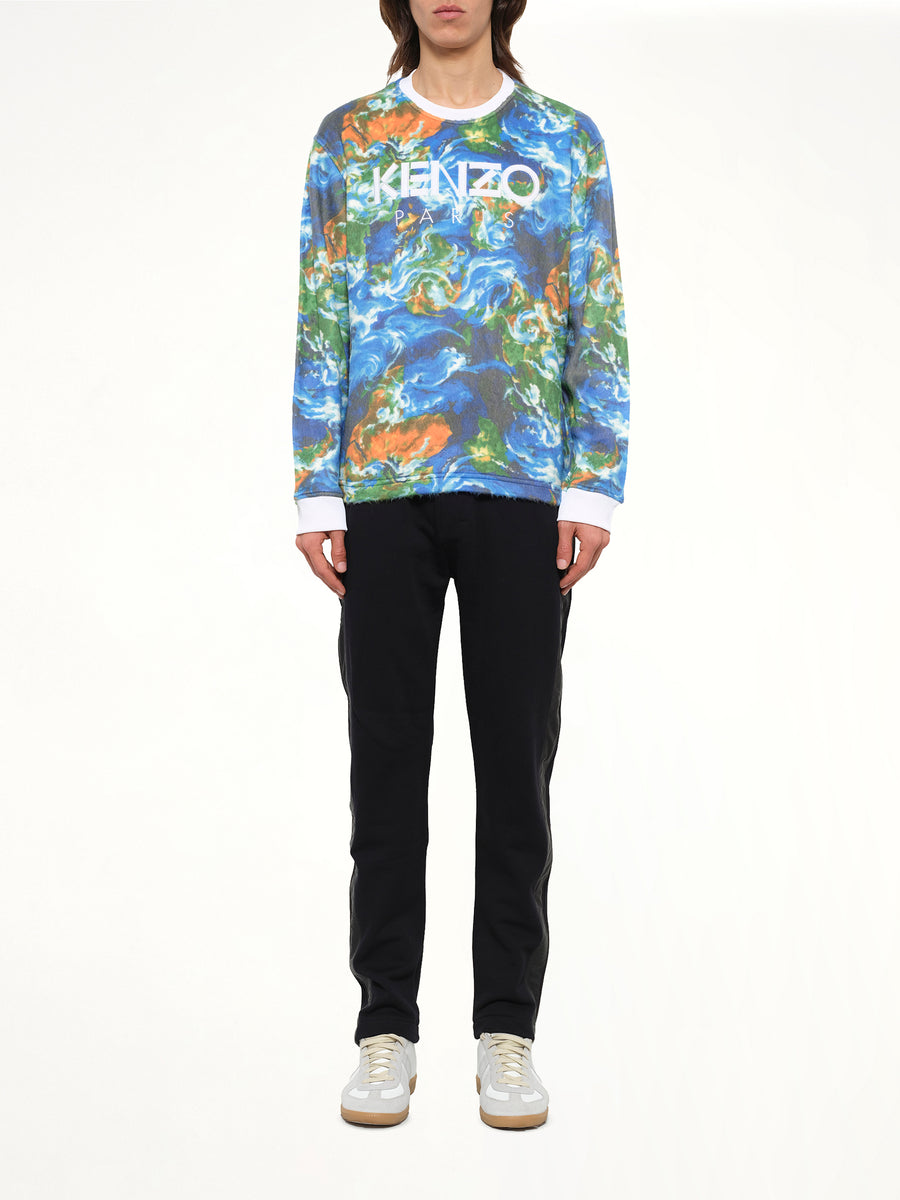 World Fleec Sweatshirt in Cobalt