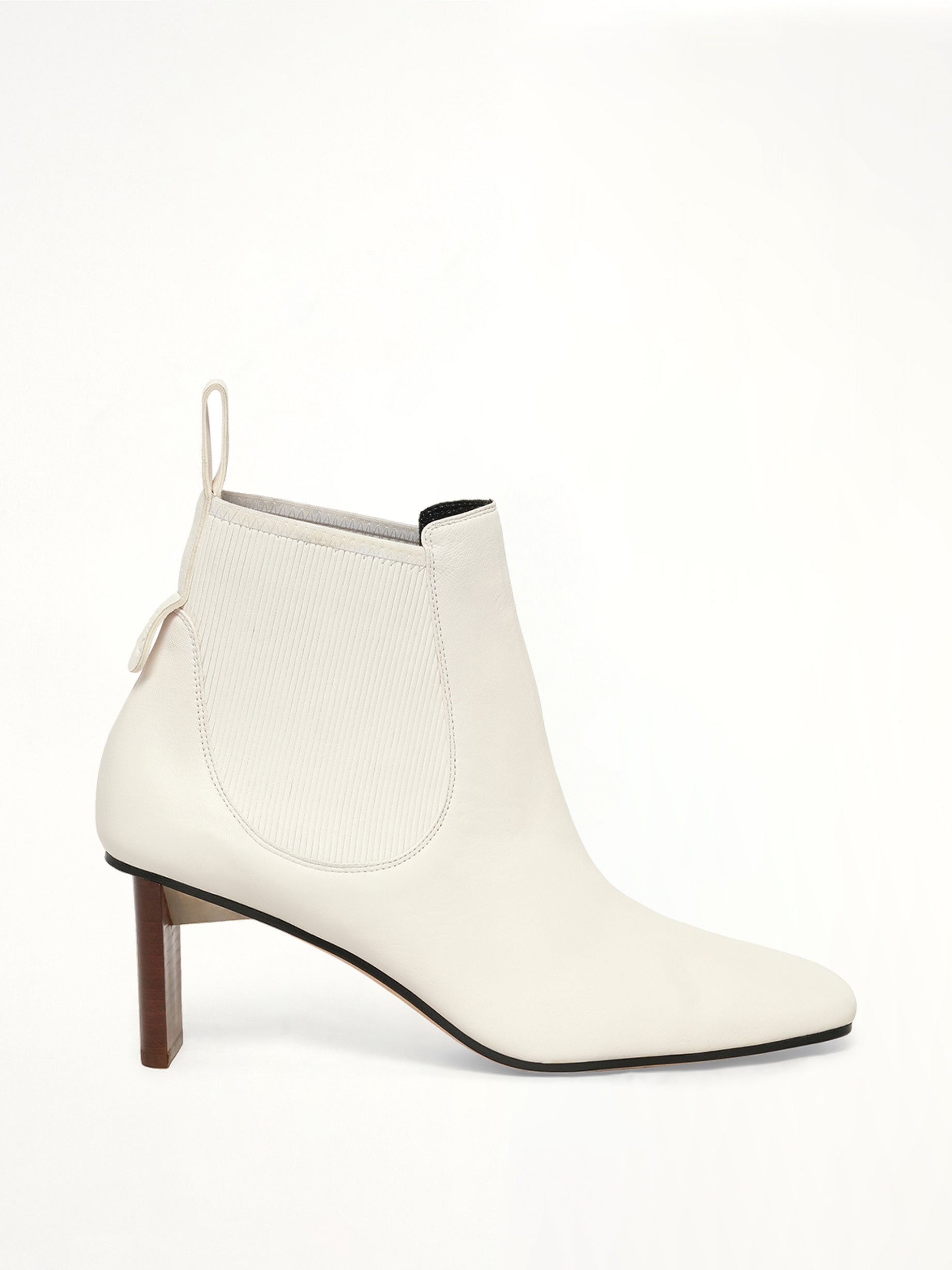 Blade Heel Boot 70 in White