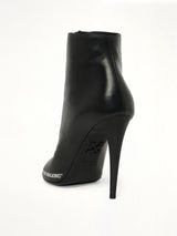 Open Toe Shoe in Black