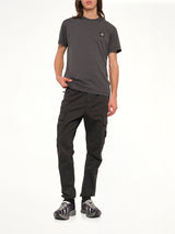 2100027 Cotton Compass T-Shirt in Lead Grey