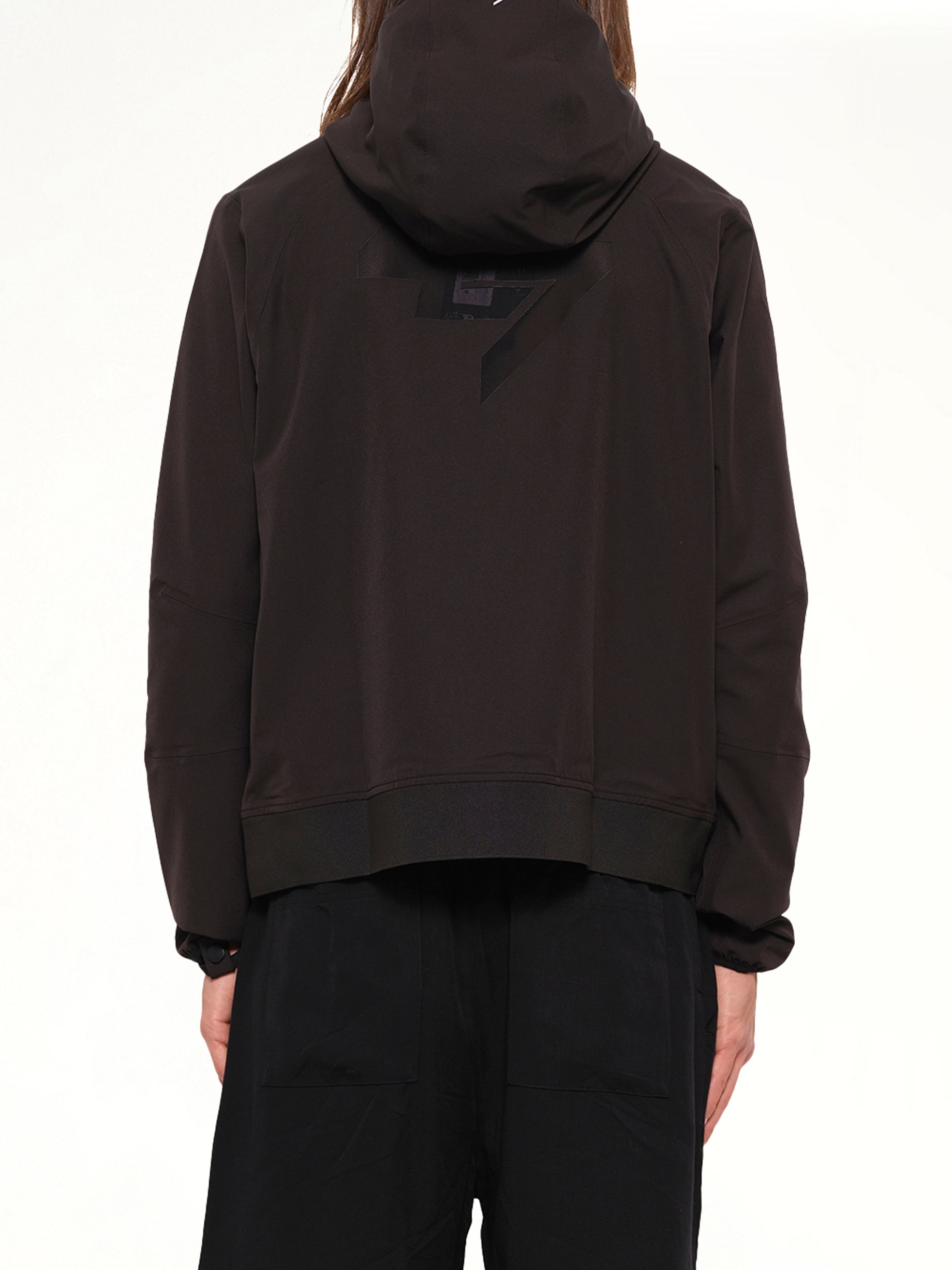 247 Bonded Running Jacket in Jet Black