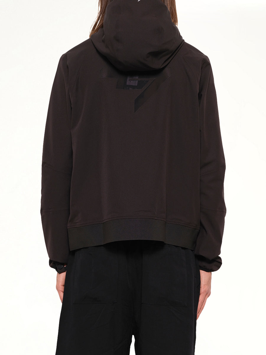 247 Bonded Running Jacket in Jet Black