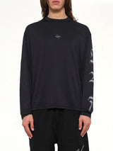 247 Knight LS T-Shirt in Jet Black