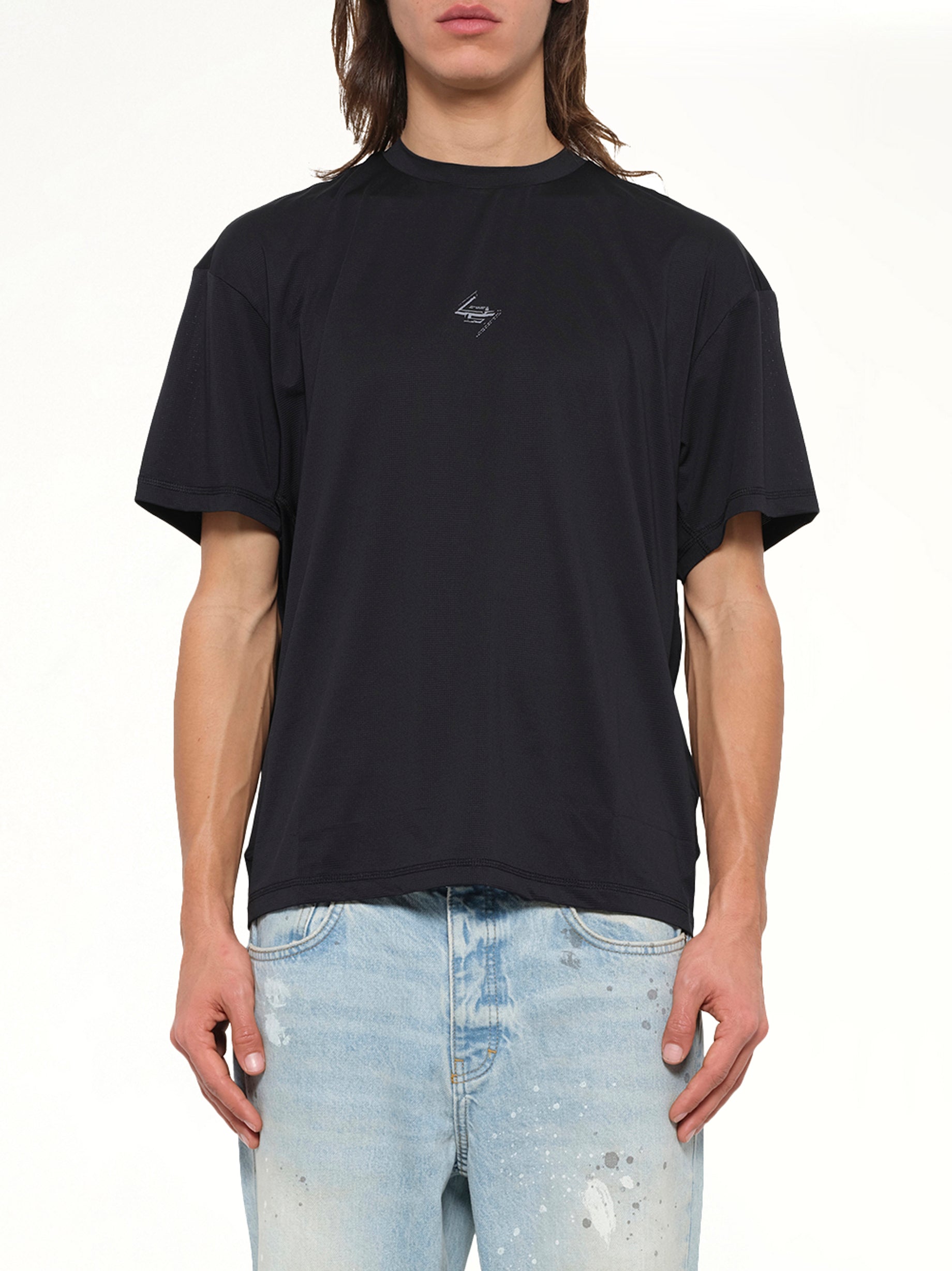 247 Knight SS T-Shirt in Jet Black