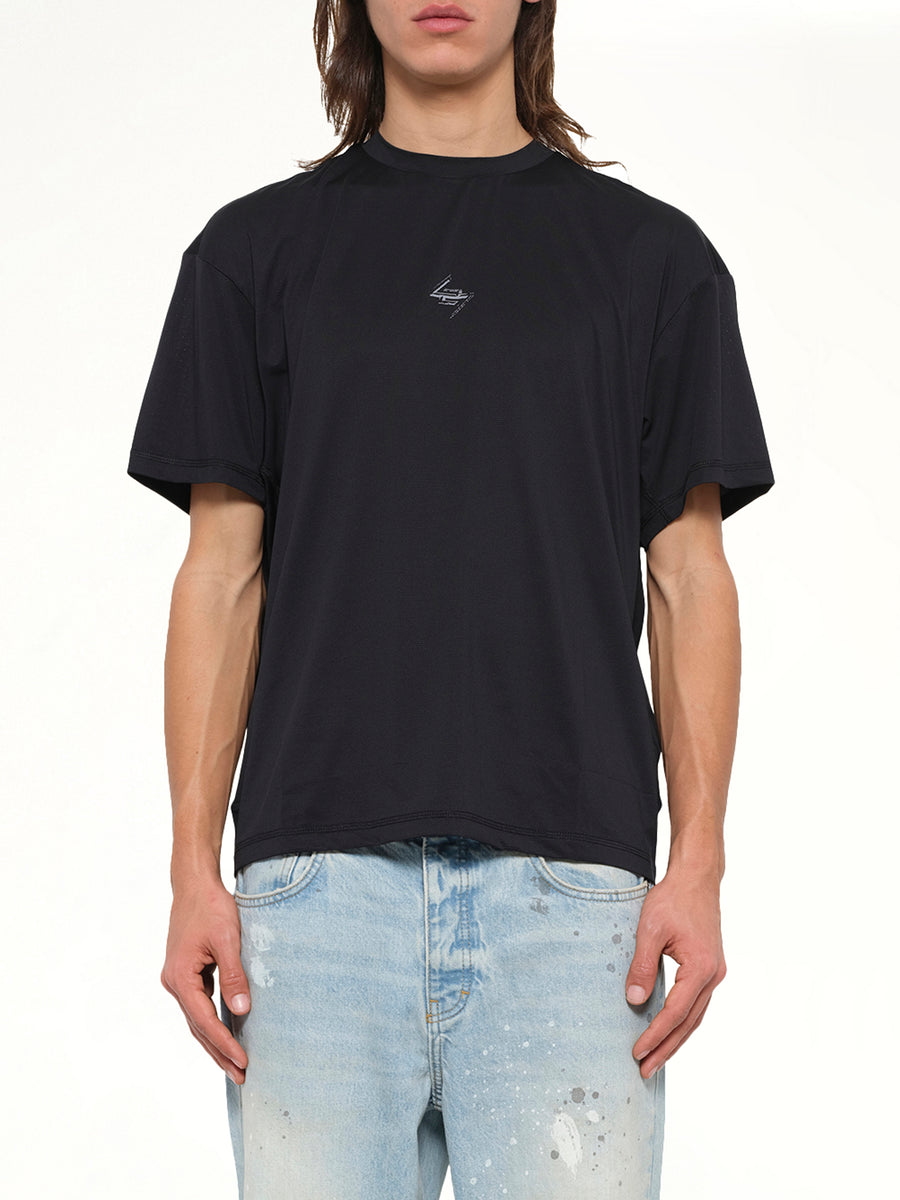 247 Knight SS T-Shirt in Jet Black