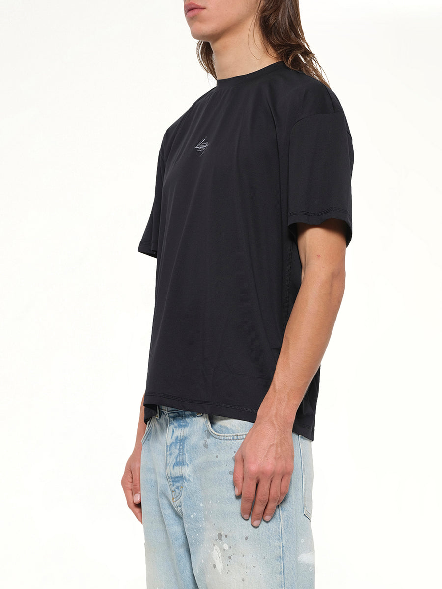 247 Knight SS T-Shirt in Jet Black