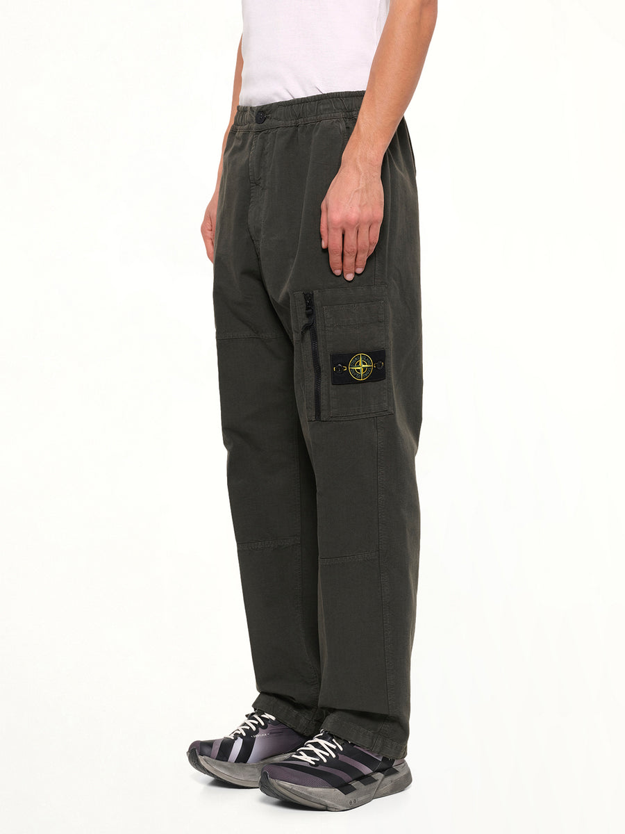3100015 Cotton Ripstop Trouser in Coal Grey