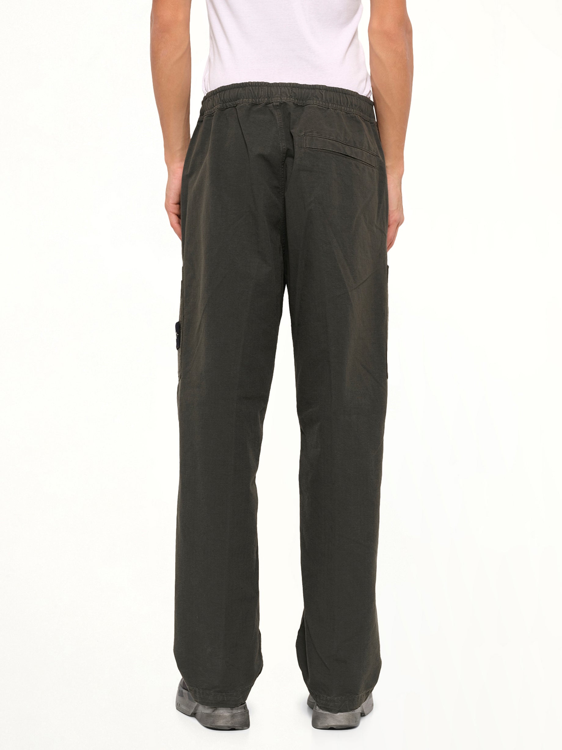 3100015 Cotton Ripstop Trouser in Coal Grey