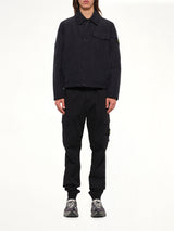 4100022 Nylon Light Jacket in Black