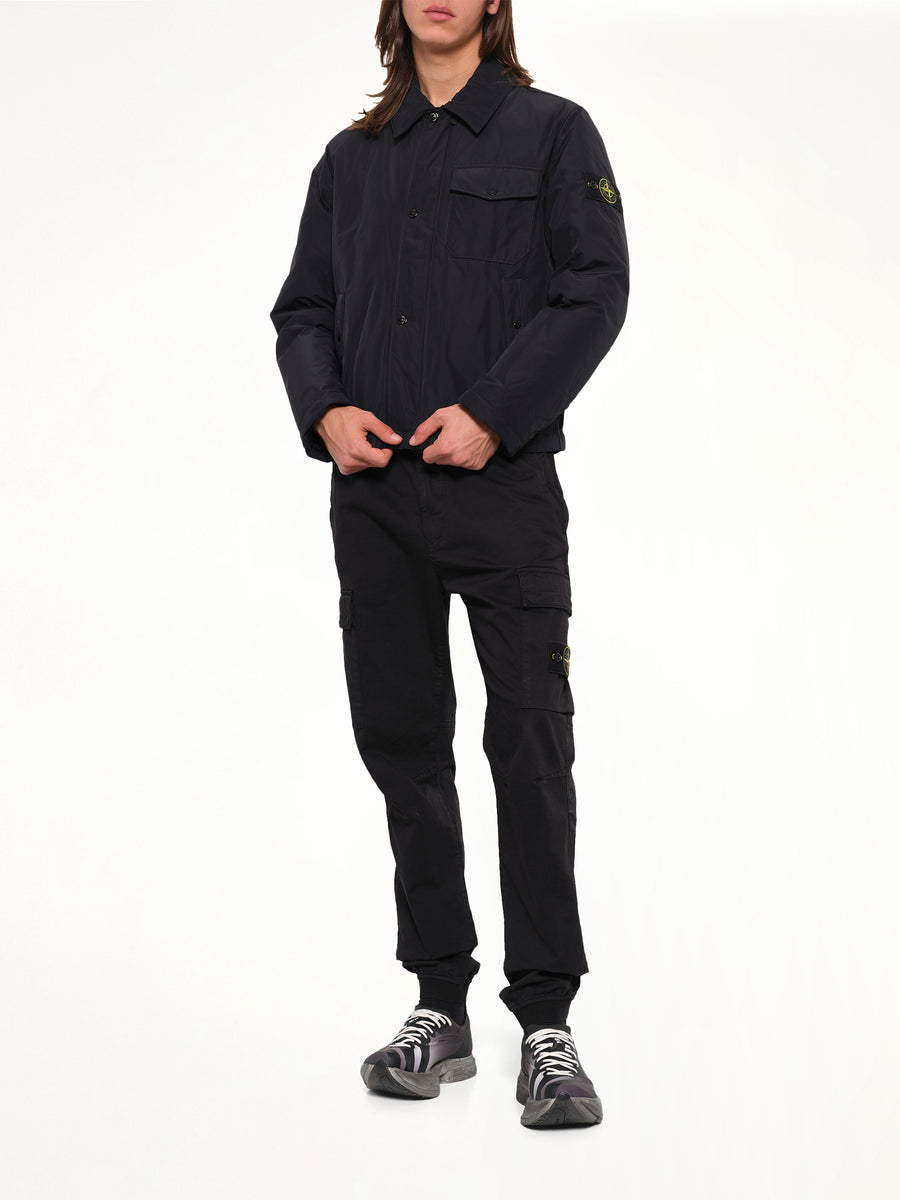 4100022 Nylon Light Jacket in Black