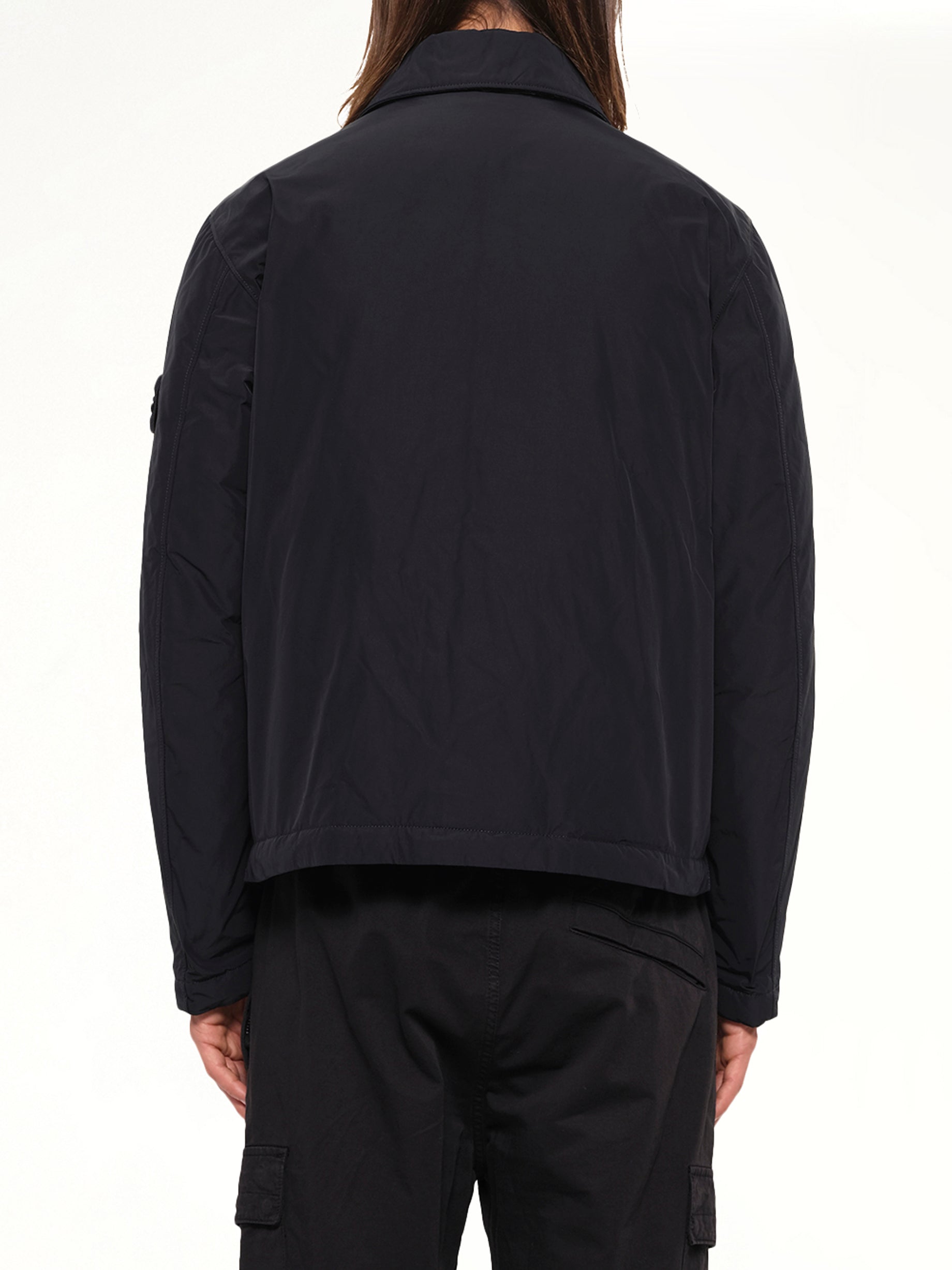 4100022 Nylon Light Jacket in Black