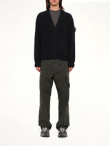 5100010 Light RWS Wool Cardigan in Black