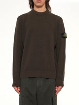 5100011 Light RWS Wool Crewneck Sweater in Coal Grey