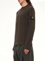 5100011 Light RWS Wool Crewneck Sweater in Coal Grey