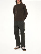 5100011 Light RWS Wool Crewneck Sweater in Coal Grey