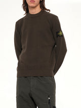 5100011 Light RWS Wool Crewneck Sweater in Coal Grey