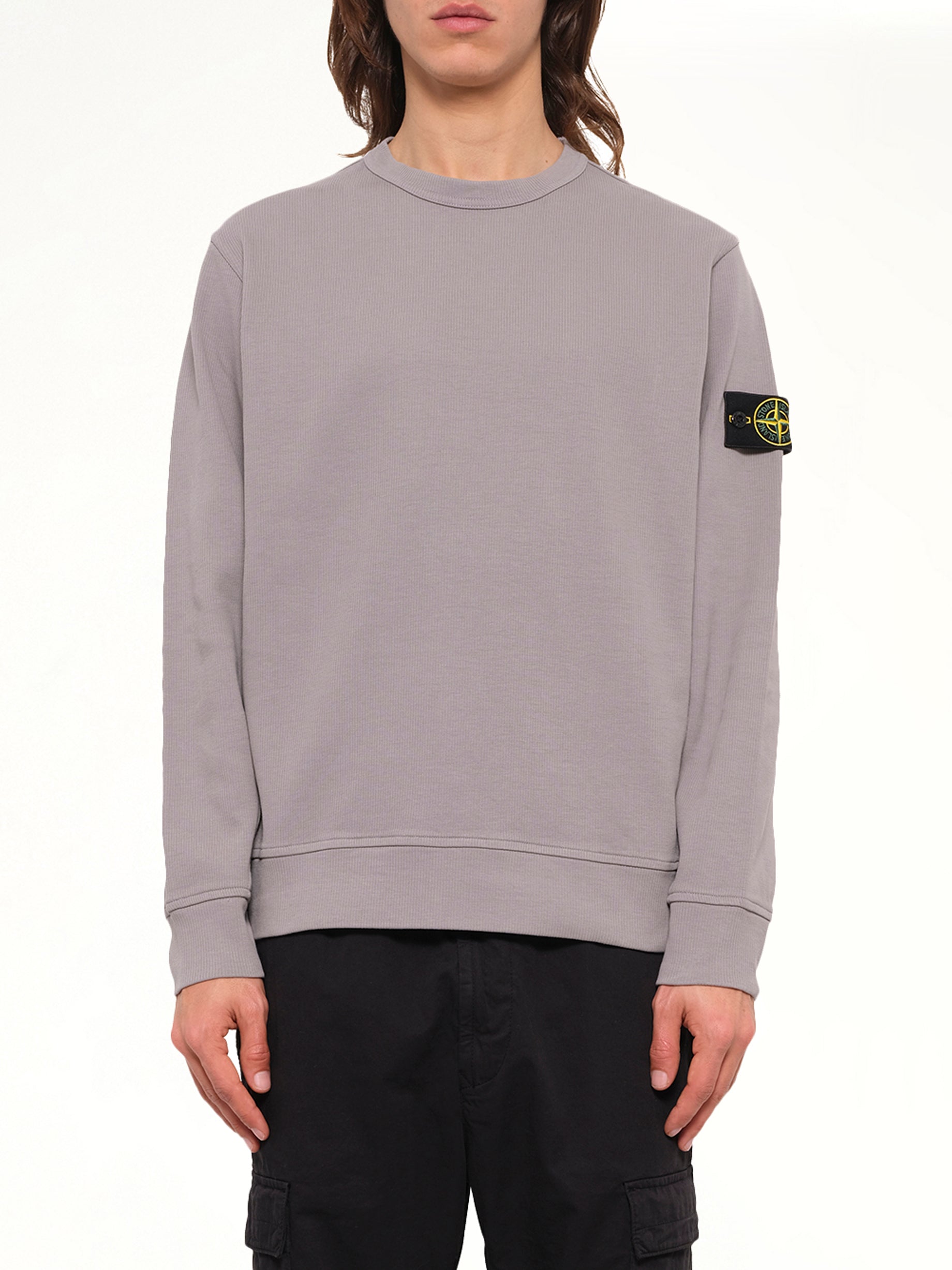 6100017 Organic Cotton Sweatshirt in Grey