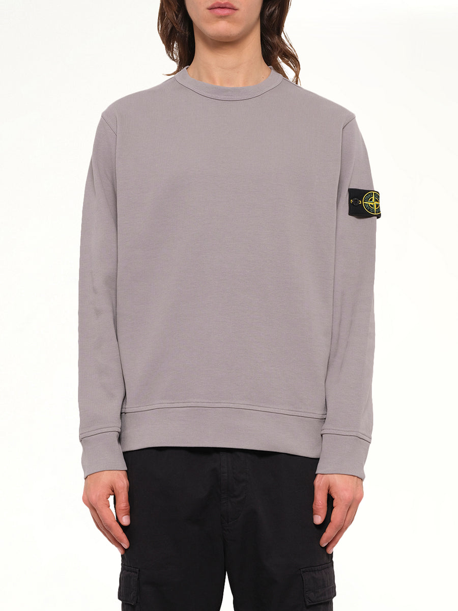 6100017 Organic Cotton Sweatshirt in Grey