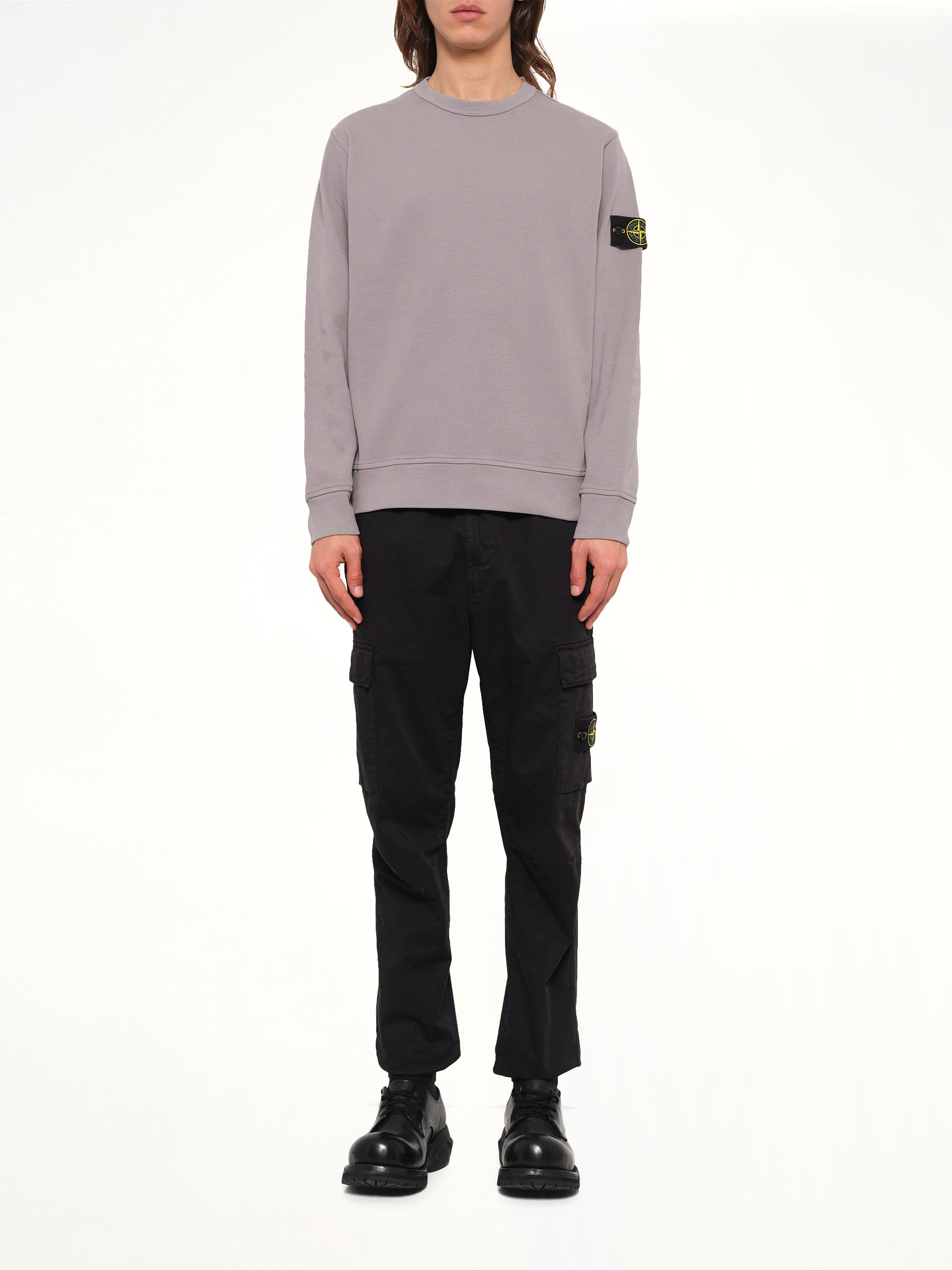 6100017 Organic Cotton Sweatshirt in Grey