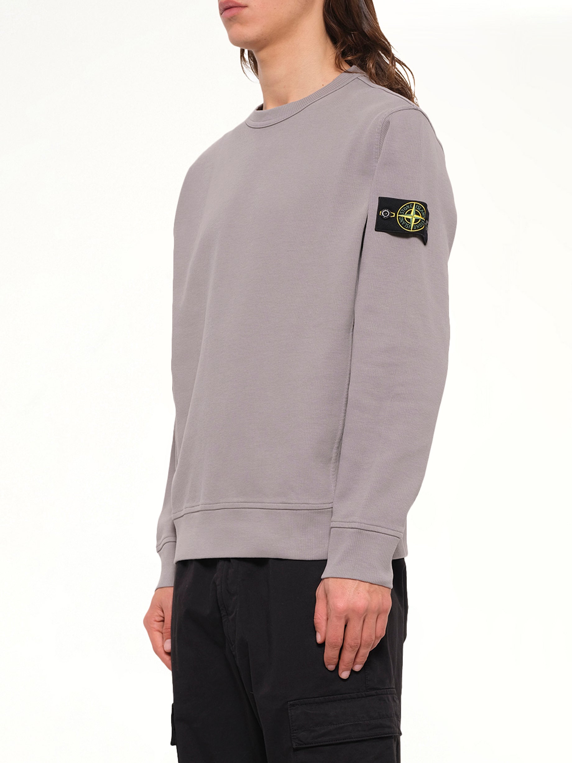 6100017 Organic Cotton Sweatshirt in Grey