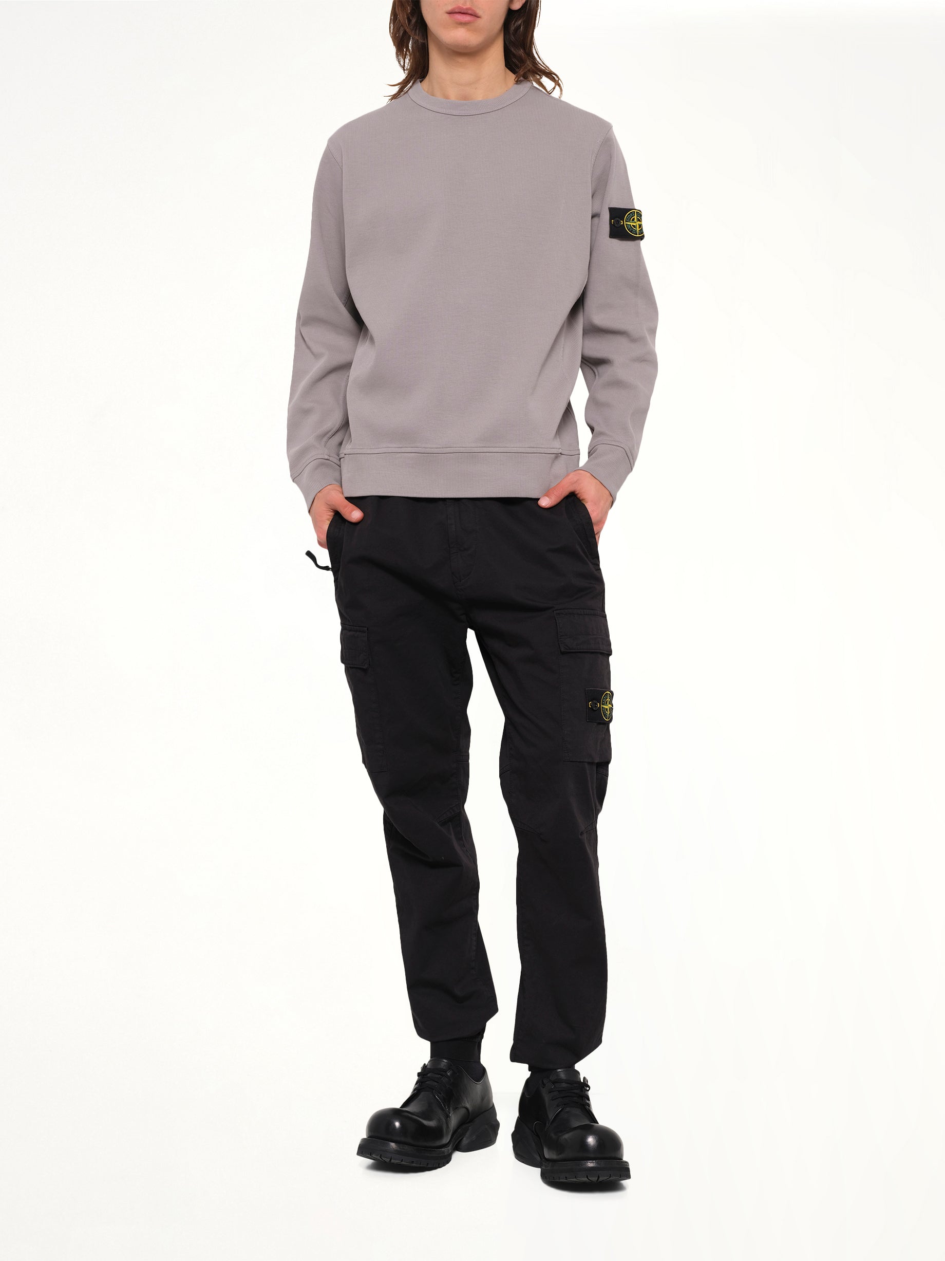 6100017 Organic Cotton Sweatshirt in Grey