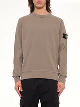 6100017 Organic Cotton Sweatshirt in Military Green