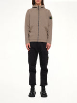 6100020 Organic Cotton Hoodie in Military Green