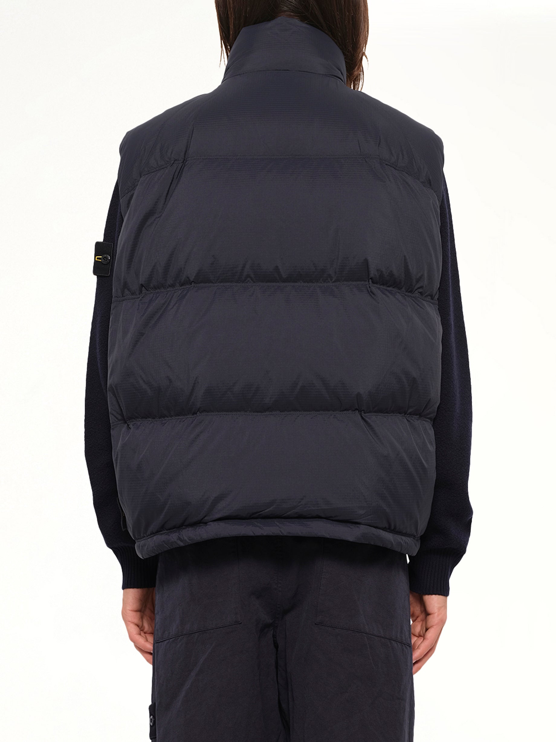 G100004 Matt Ripstop Cordura Vest in Navy Blue