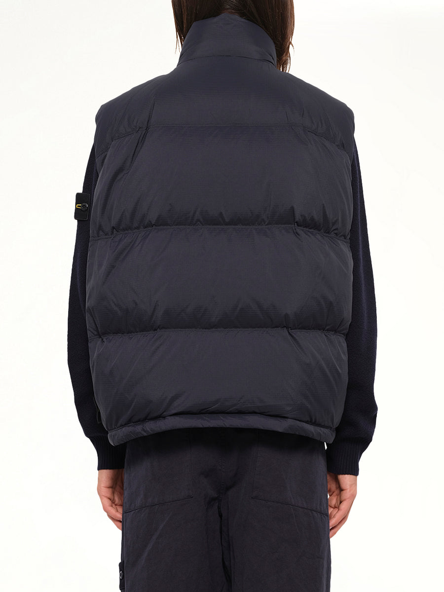 G100004 Matt Ripstop Cordura Vest in Navy Blue