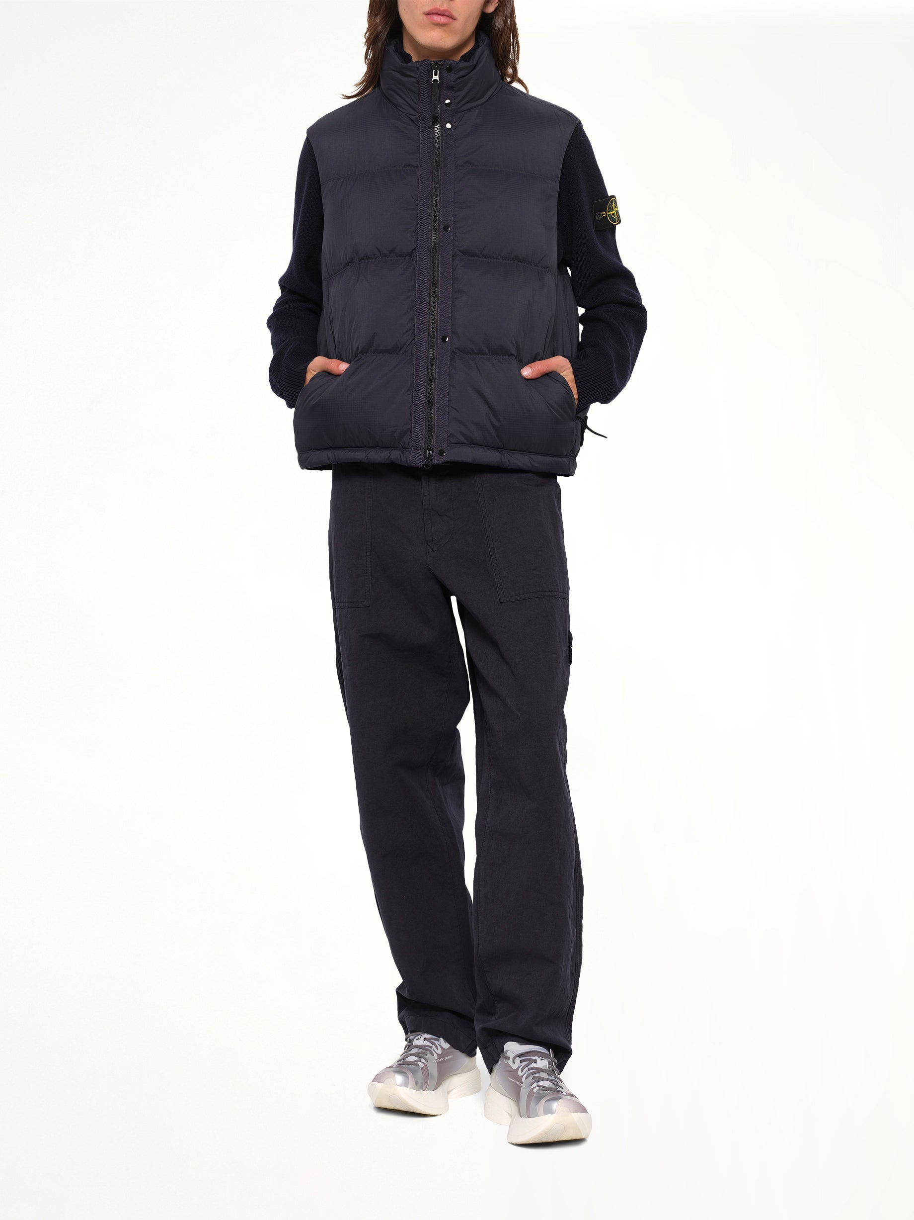 G100004 Matt Ripstop Cordura Vest in Navy Blue