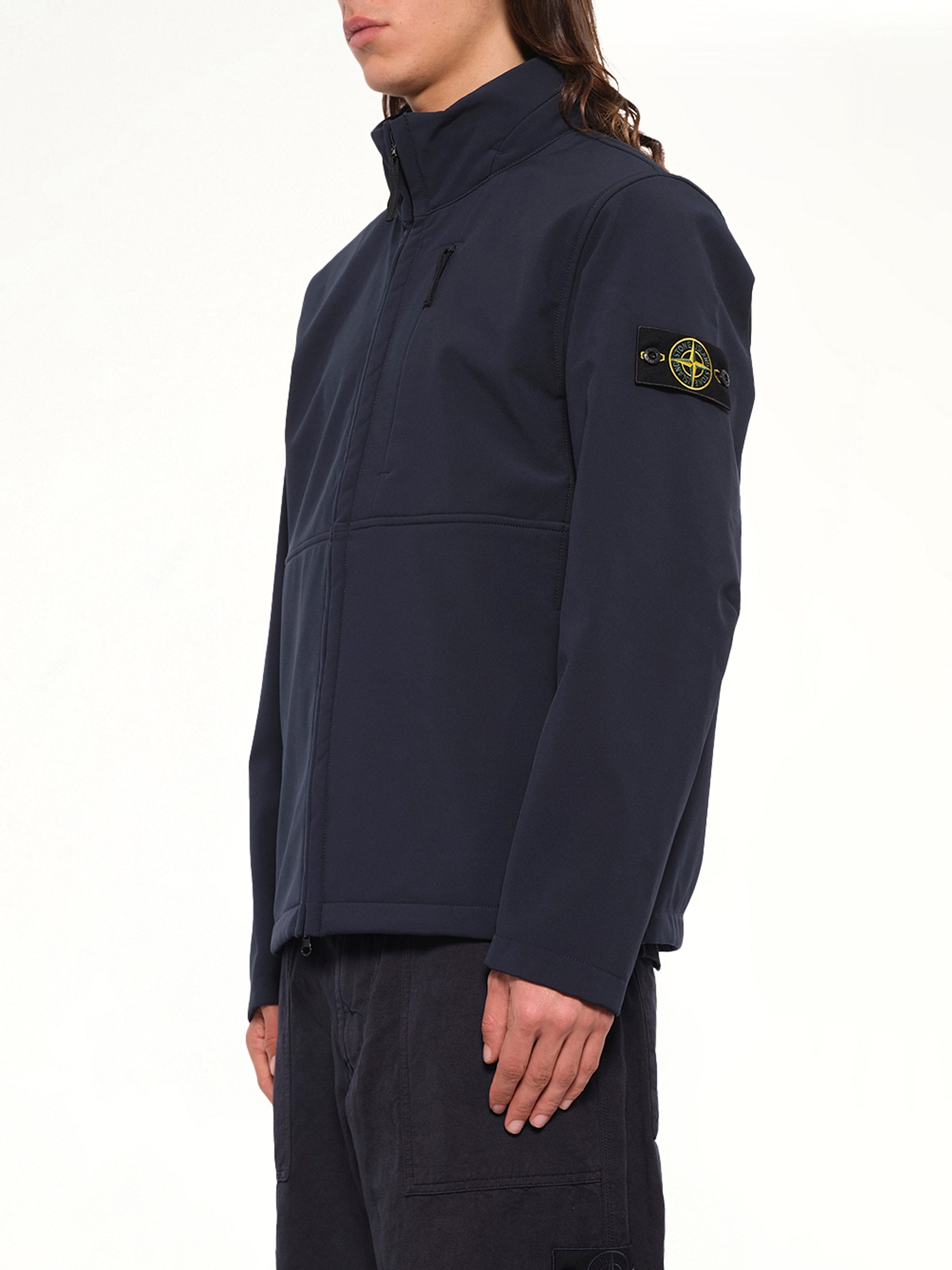 Q100005 Soft Shell Light Jacket in Navy Blue