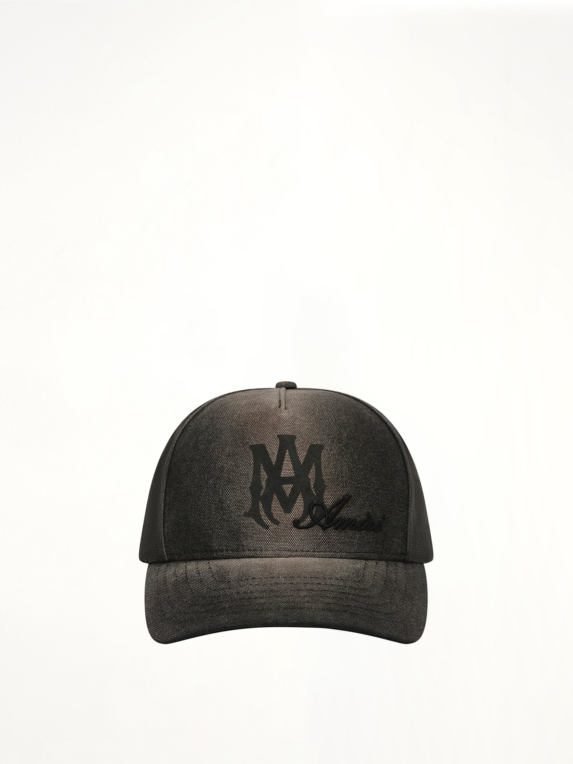 MA Script Baseball Cap in Black