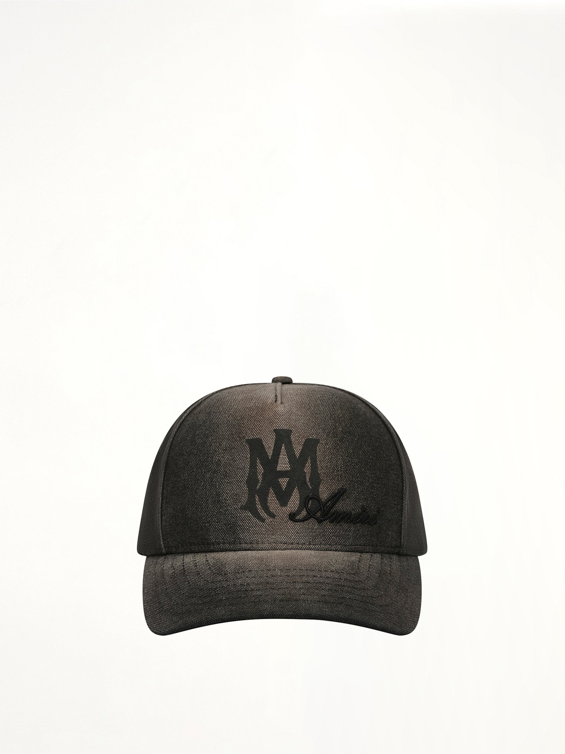 MA Script Baseball Cap in Black