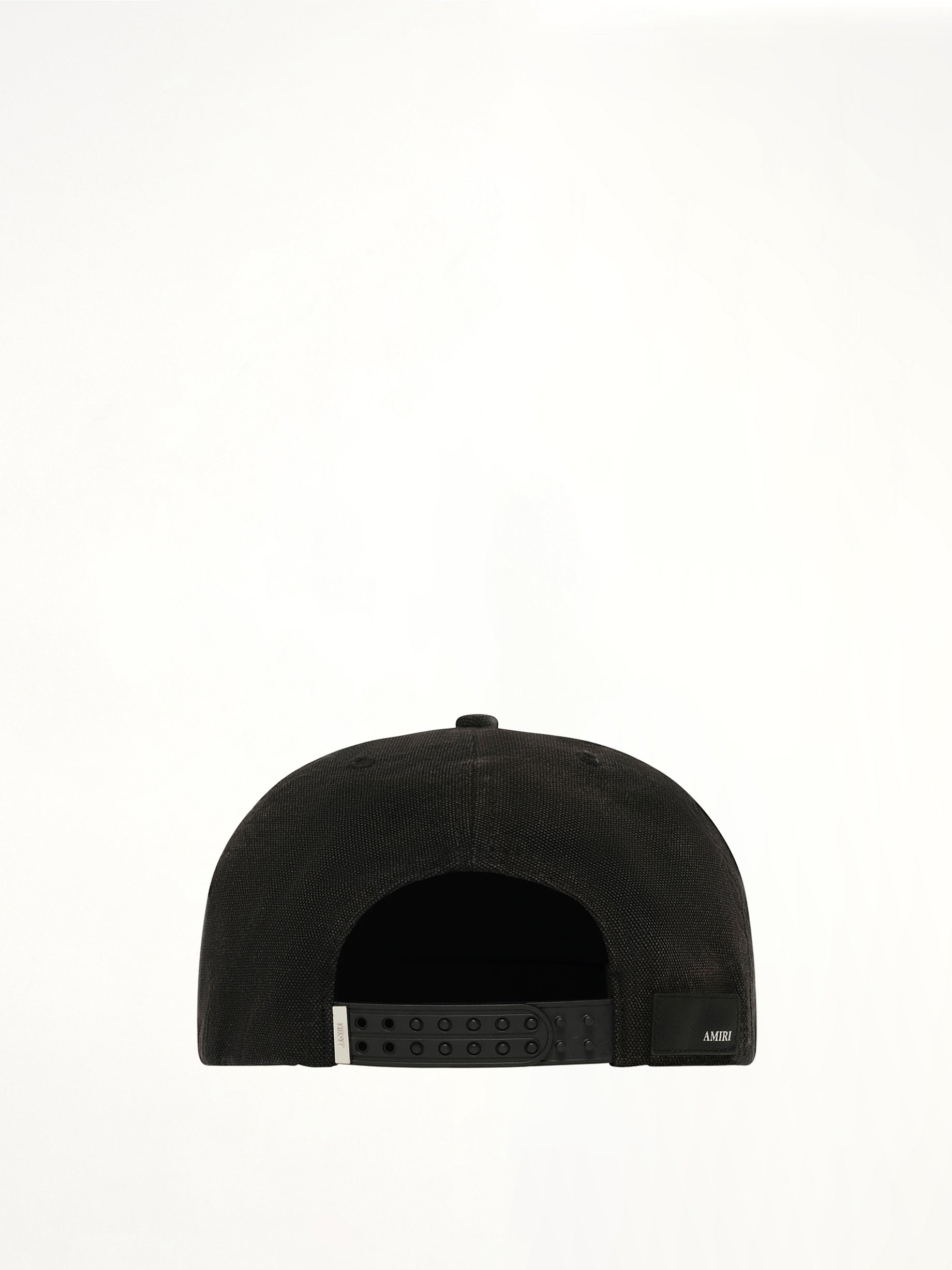MA Script Baseball Cap in Black