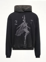 247 Angel Hood in Vintage Black