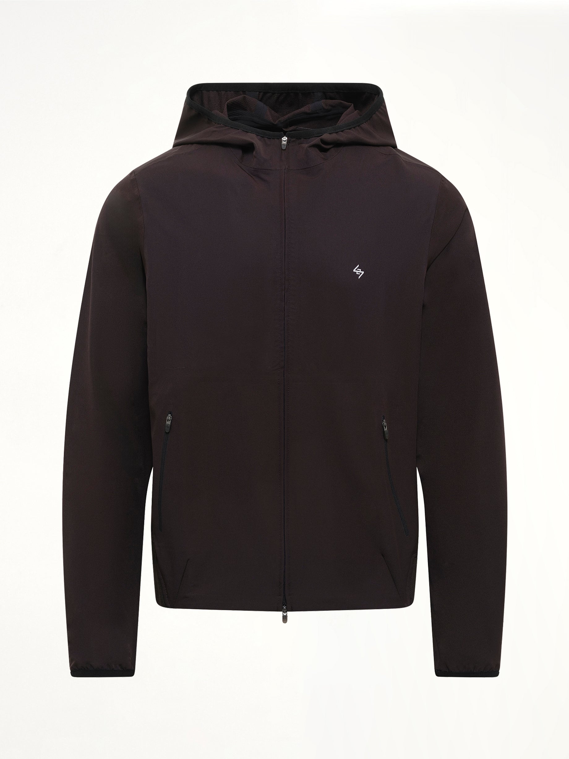 247 Bonded Running Jacket in Jet Black