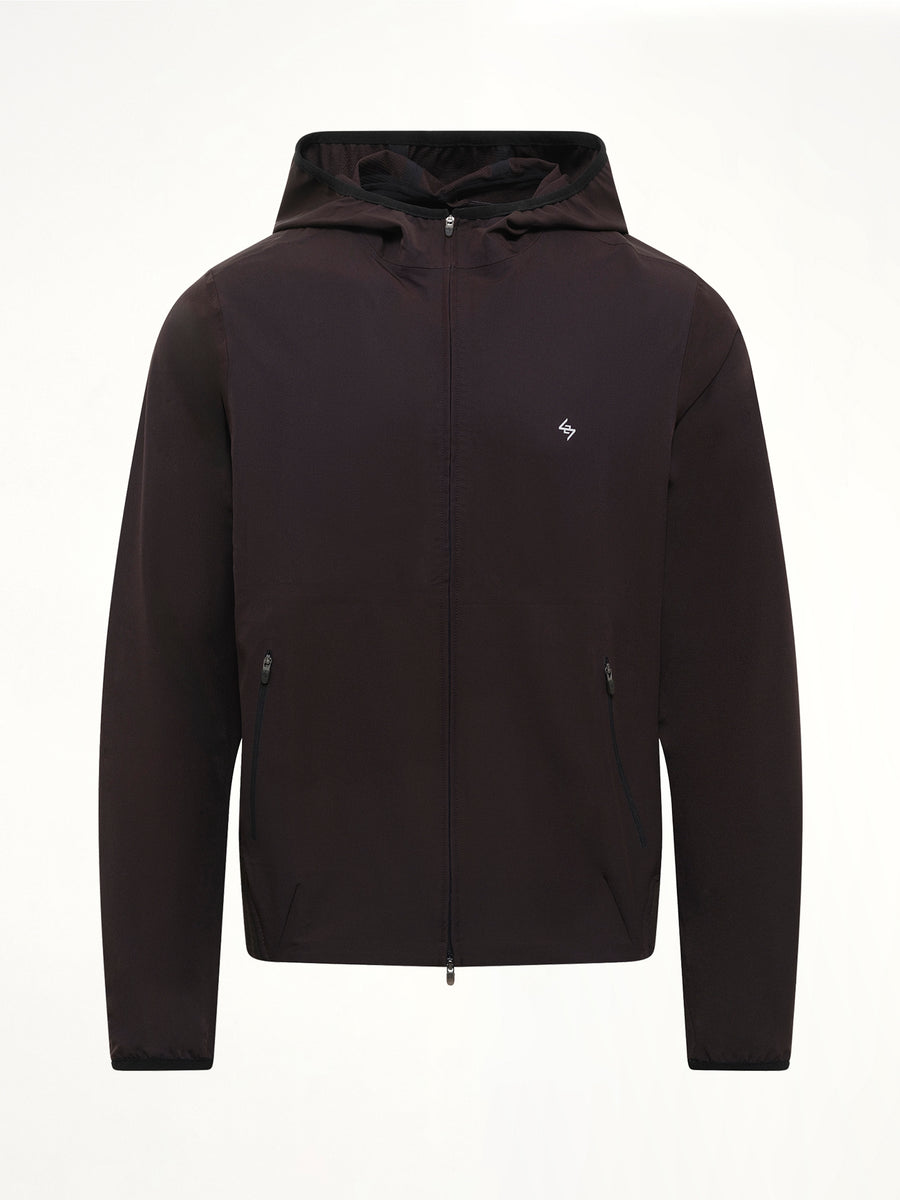 247 Bonded Running Jacket in Jet Black
